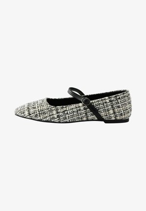 Next WIDE FIT FOREVER COMFORT SQUARE TOE MARY JANE - Ballerine con cinturino - blue & white