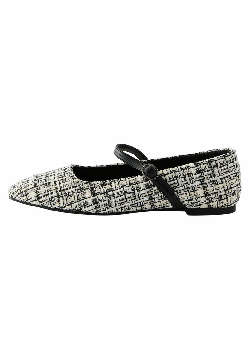 Next WIDE FIT FOREVER COMFORT SQUARE TOE MARY JANE - Baletkurpes ar siksniņu ap potīti - blue & white