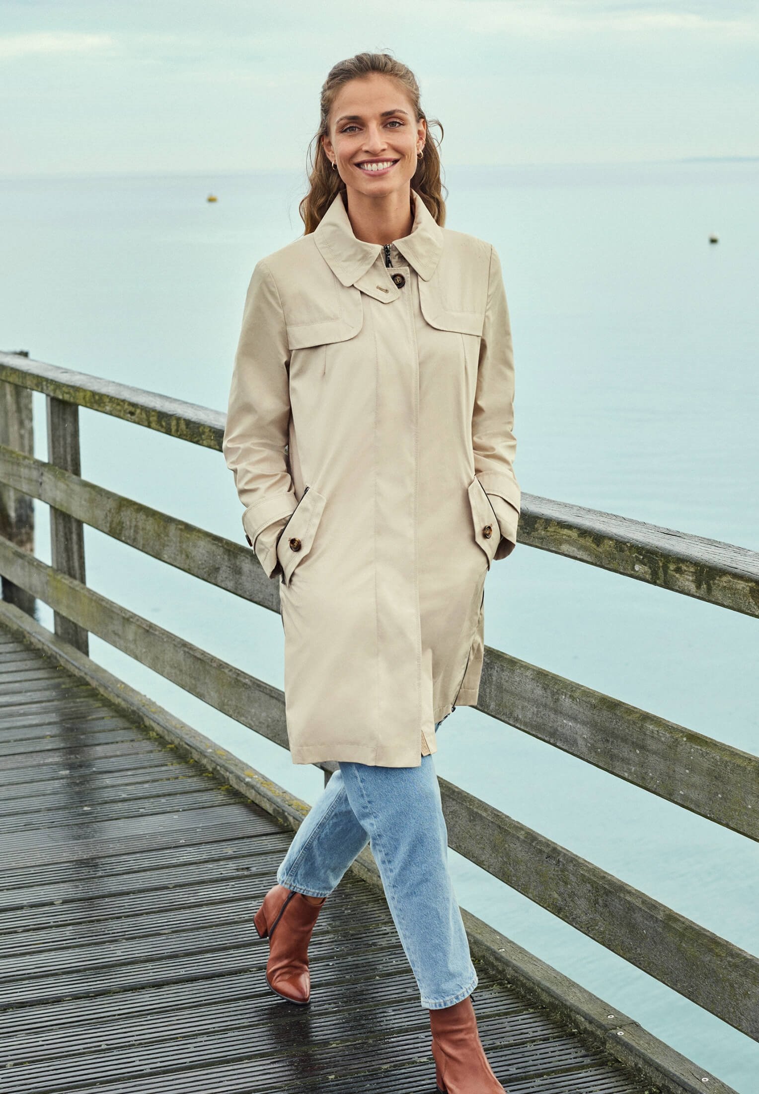 Gil Bret Trenchcoat beige Zalando