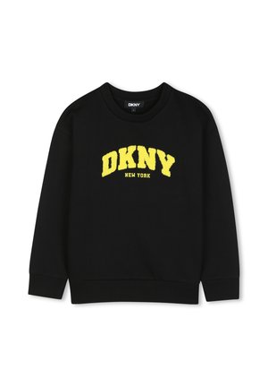 DKNY, SWEAT COL ROND - Sudadera - black
