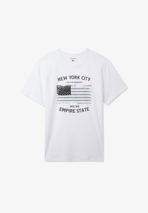 Terranova, T-shirt con stampa - bianco ottico