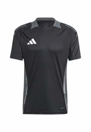 adidas Performance TIRO24 COMPETITION TRAINING JERSEY - T-shirt con stampa - black team dark grey