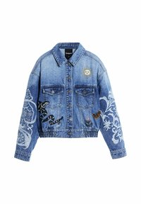 WITH ORIENTAL EMBROIDERY - Farmerdzseki - blue