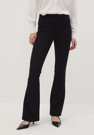 OVS, FLARED LEGGINGS IN MILANO STITCH - Leggings - black