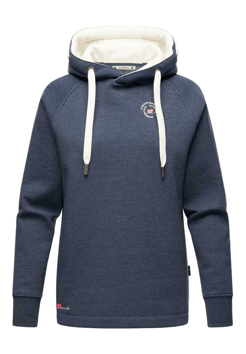 Marikoo Mikina s kapucňou - mottled dark blue