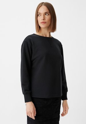 MIT STICKEREI - Sweatshirt - schwarz