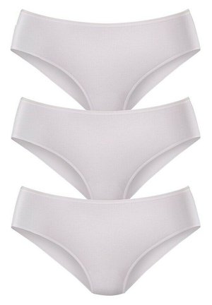 LASCANA 3 PACK JAZZ-SLIPS  - Slip - weiß