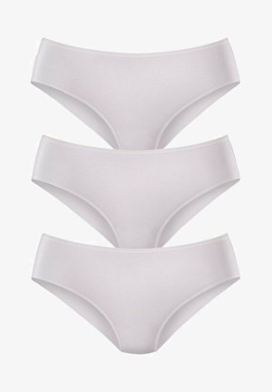 LASCANA, 3 PACK JAZZ-SLIPS - Briefs - weiß
