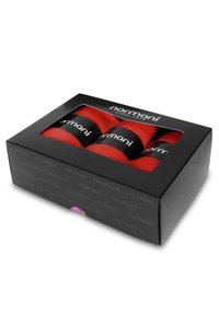 Normani KNEE HIGH SOCKS BI-COLOR - Kniestrümpfe - rot/apfelgrün