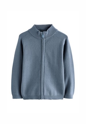 ZIP THROUGH  - Kardigán - new blue