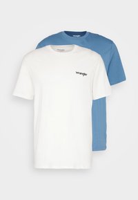 2PACK SIGN OFF TEE - Navadna majica - captains blue