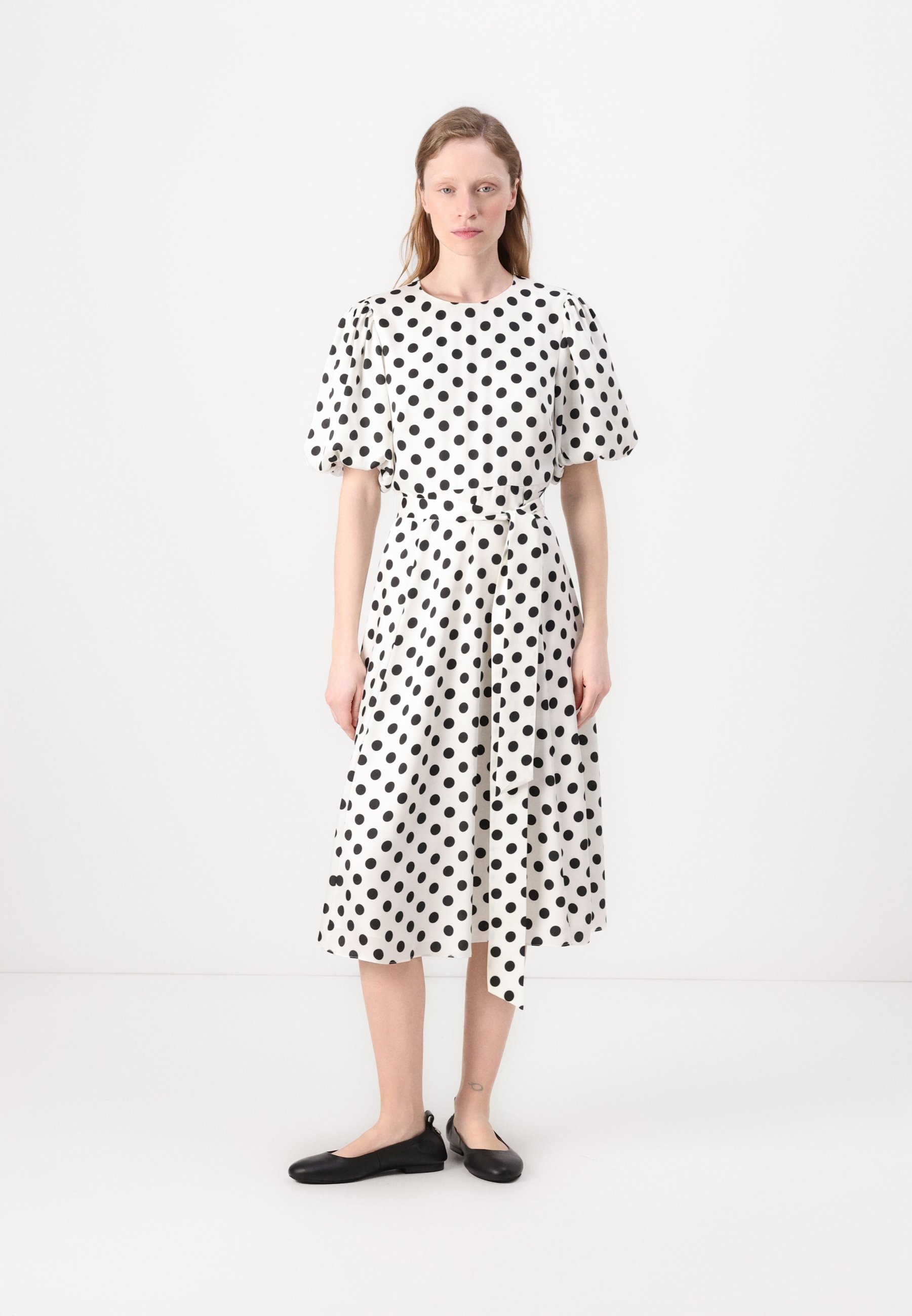 kate spade new york BREEZY DOT MATINEE DRESS - Day dress - black/cream/black  - Zalando