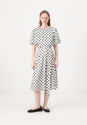 BREEZY DOT MATINEE DRESS - Day dress - black/cream