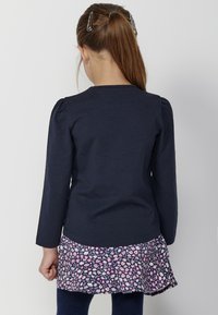 Koroshi Top s dlhým rukávom - navy