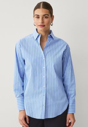 MIT LANGEN ÄRMELN - Camicia - blau