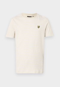 BLEND BRETON STRIPE - T-shirt print - luna/white