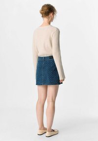 Object Minijupe - dark blue denim
