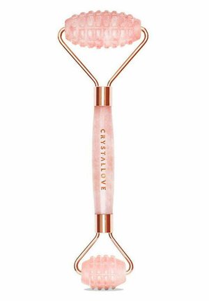 3D ROSE QUARTZ FACIAL ROLLER - Accessoires soin du corps - rose