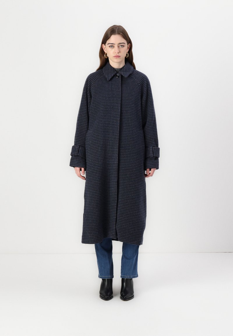 Samsøe Samsøe ALMA COAT - Klasický kabát - blue