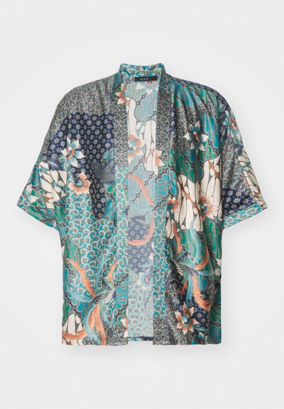 Origin Of Hearts ISLA KIMONO UNISEX - Summer jacket - turquoise blue