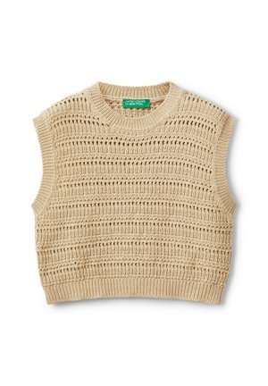 WORKED - Pullover - beige
