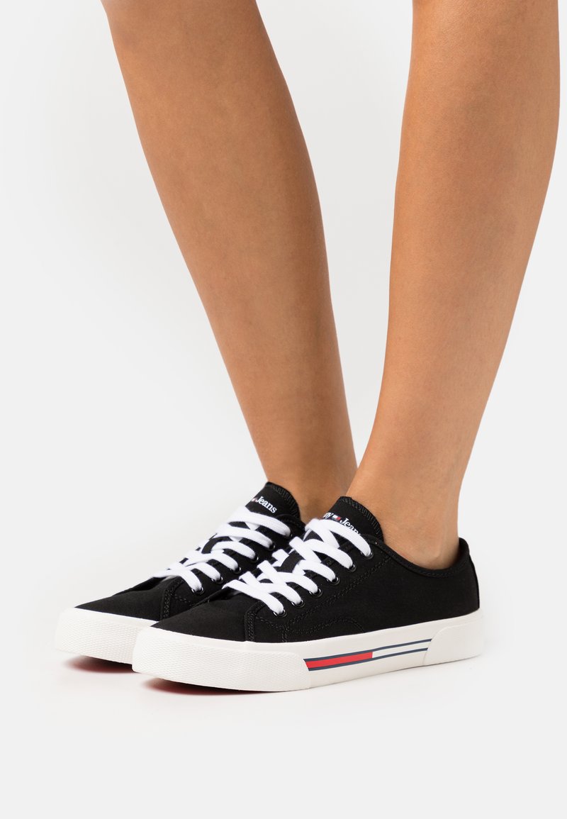 Tommy Jeans Baskets basses black/noir ZALANDO.FR