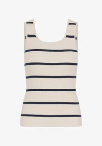 Sélectionné, moonbeam/navy stripes