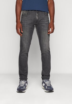 Replay ANBASS PANTS - Jeans Slim Fit - dark grey