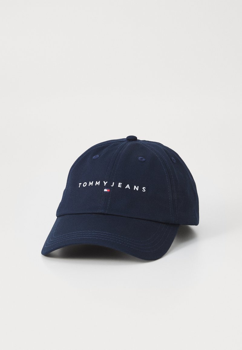 Tommy Jeans LINEAR LOGO 6 PANEL UNISEX - Cap - dark night navy