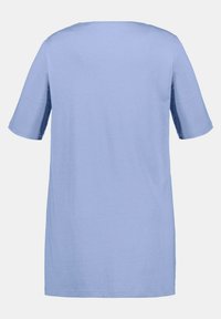 Ulla Popken T-shirt print - himmelblau