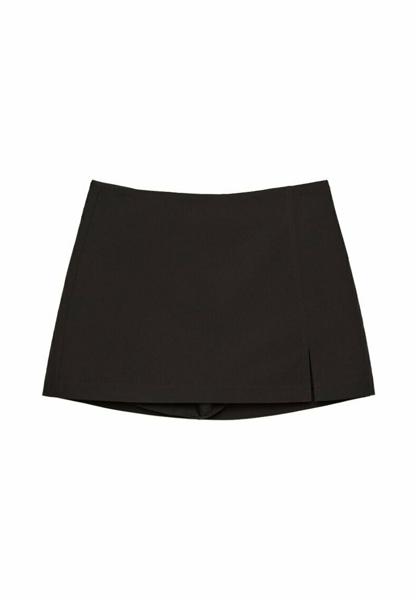 Side slit mini skirt