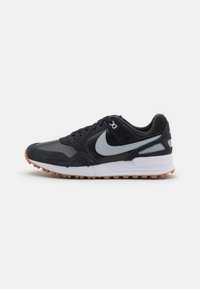 AIR PEGASUS 89 - Golf shoes (without spikes) - black/wolf grey/white/medium brown