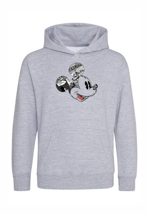 MICKEY CLASSIC COMIC MOUSE - Sweat à capuche - heather grey