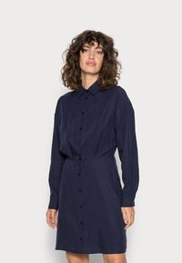 Zign Vestido camiseiro - dark blue