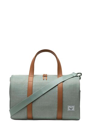 TRAVEL NOVEL - Sac week-end - iceberg green crosshatch