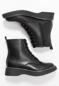 Madden Girl Botines con plataforma - black