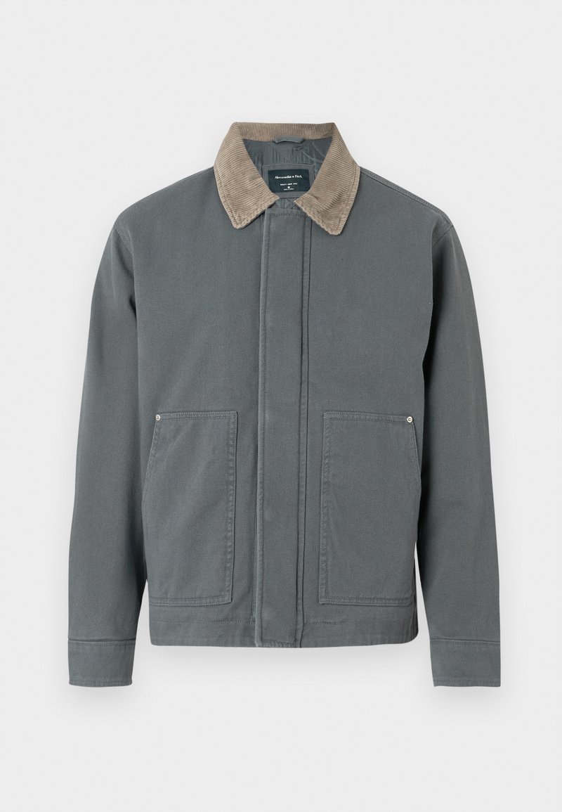 Abercrombie & Fitch Jas grijs