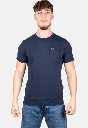 Sun68 T-shirt basic - blu