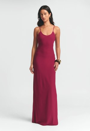 GEMMA SLIP  - Velika haljina - burgundy