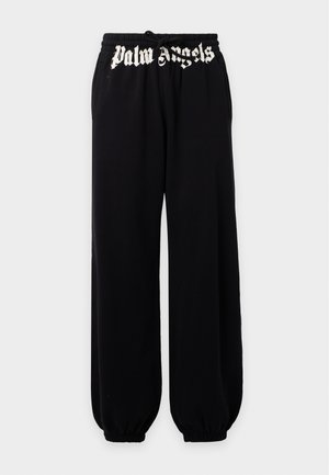 Palm Angels, WAIST LOGO - Pantalones deportivos - black/off white