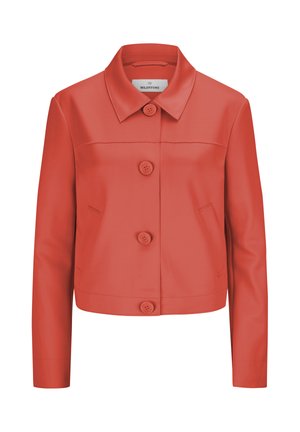 AILA - Kunstlederjacke - koralle