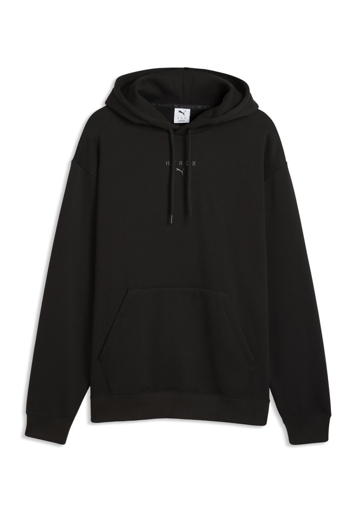 PUMA M X HYROX HEAVYWEIGHT HOODIE - Hoodie - black