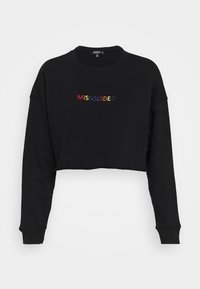 Missguided Petite Sweatshirt - black