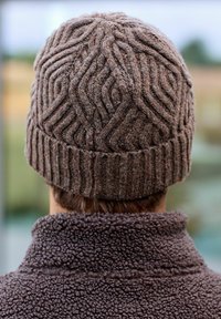 Next CABLE - Adīta cepure - brown
