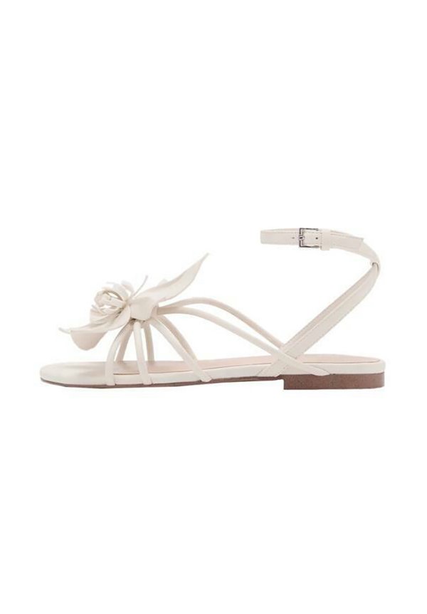 FLOUR - Riemensandalette - wit