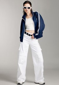 Miss Sixty Felpa con zip - dark blue