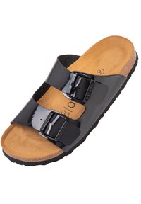 Palado KORFU - Mules - schwarz lack