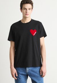 FROM FUTURE Majica kratkih rukava s printom - noir