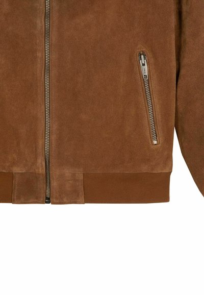 The Kooples Lederjacke - camel