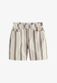 Non sélectionné, ecru brown stripe